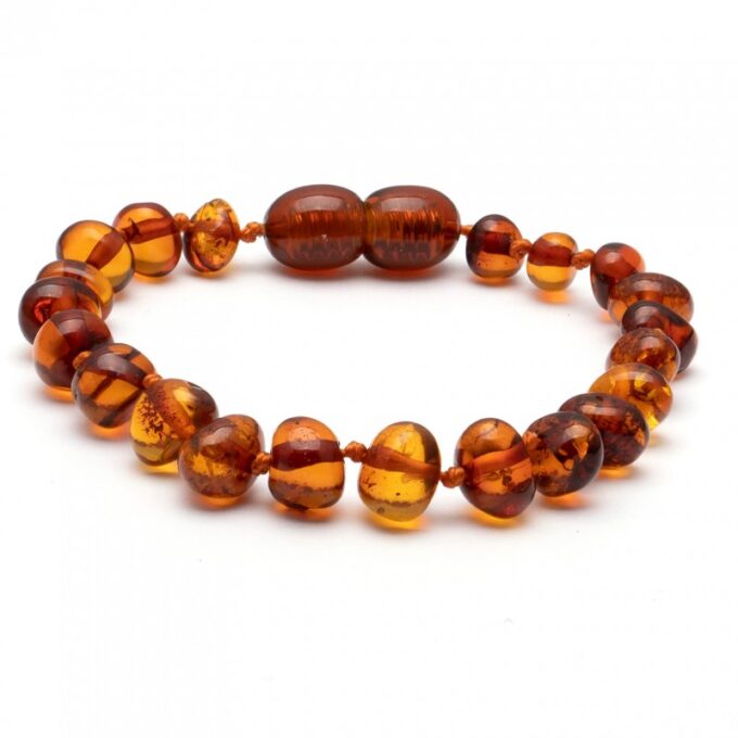 Baroque Amber Teething Bracelet