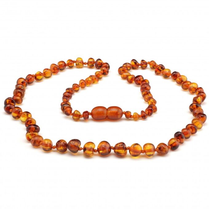 Cognac Amber Necklace