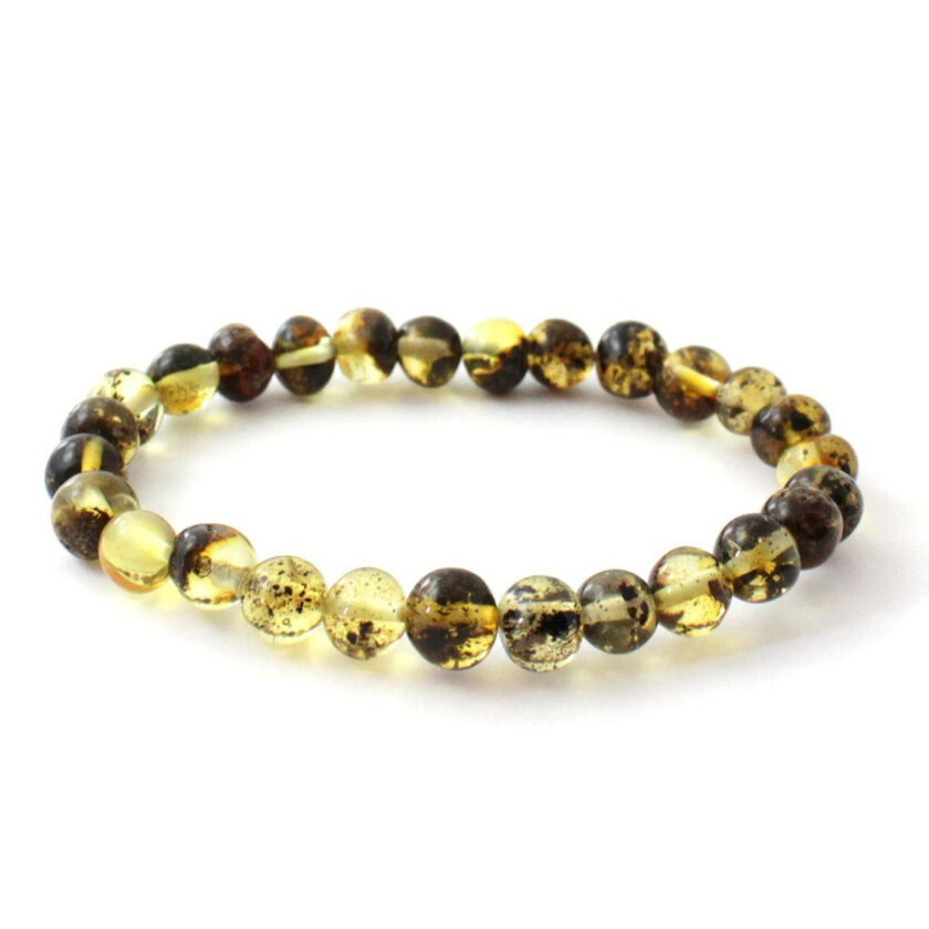 Green Amber Bracelet