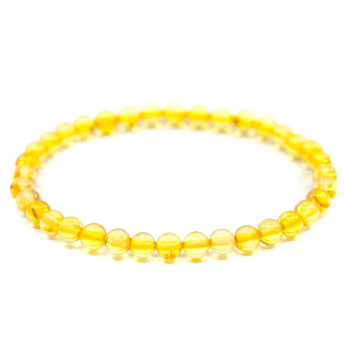Lemon Amber Bracelet