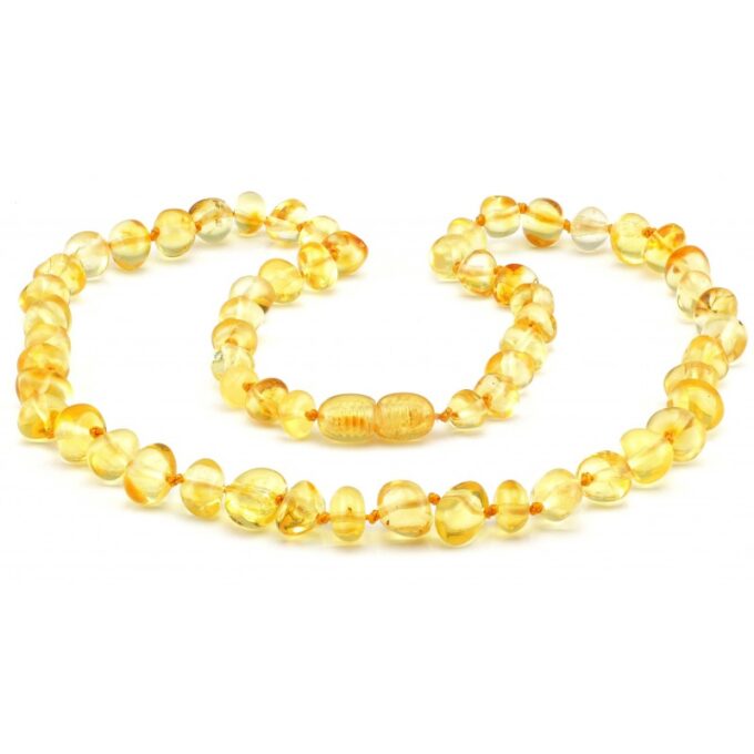 Lemon Amber Necklace