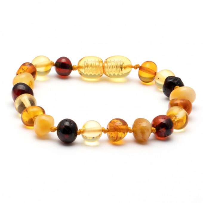 Mixed Amber Teething Bracelet