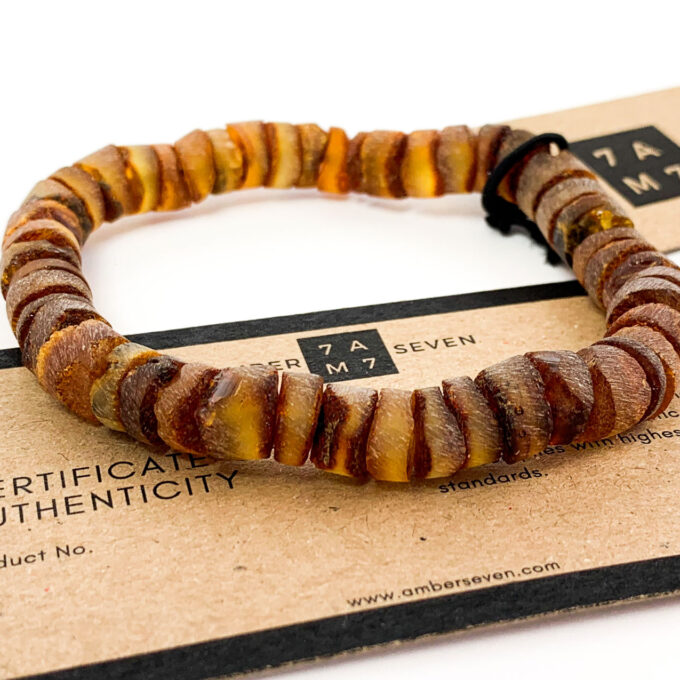 large amber healing bracelet