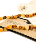 raw amber choker necklace