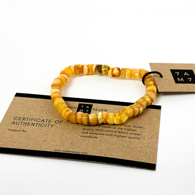 genuine butterscotch baltic amber bracelet