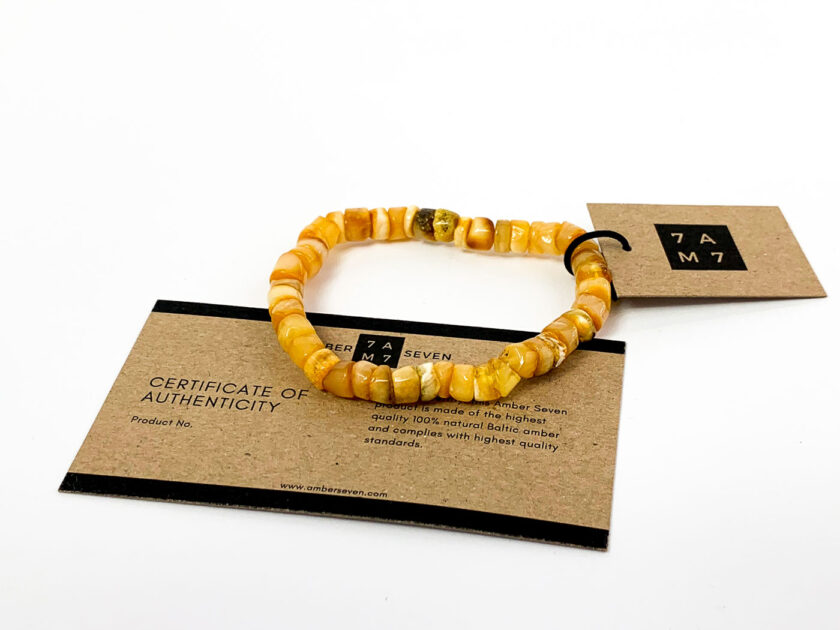 genuine butterscotch baltic amber bracelet