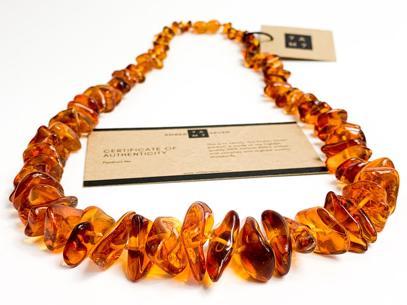 fancy baltic amber necklace for women