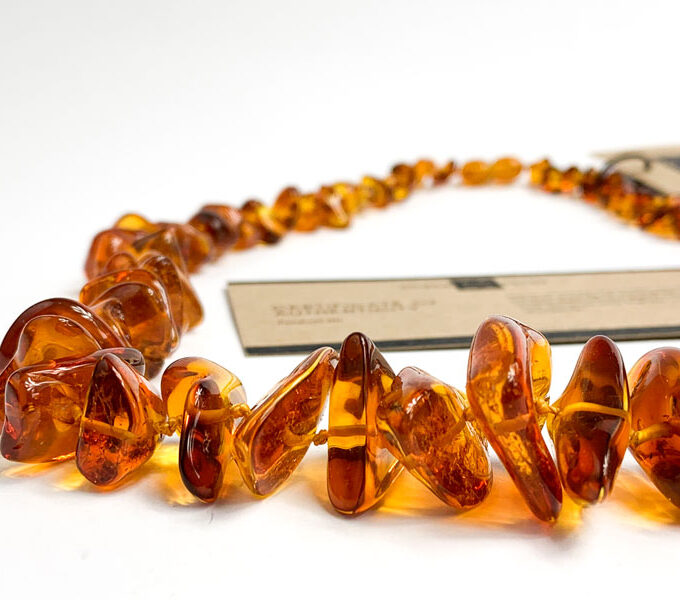 unique large baltic amber necklace
