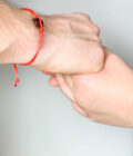 red string couple matching bracelets