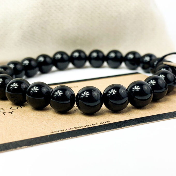 black tourmaline bracelet