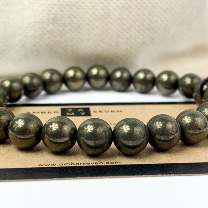 pyrite bracelet