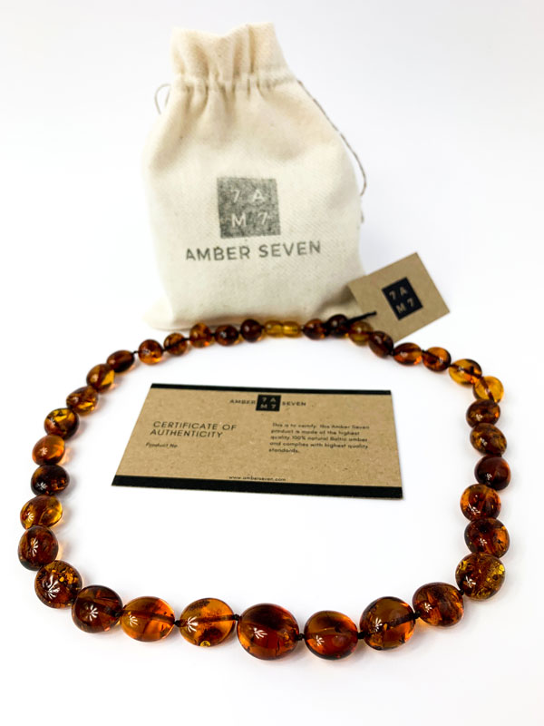 large amber necklace for women