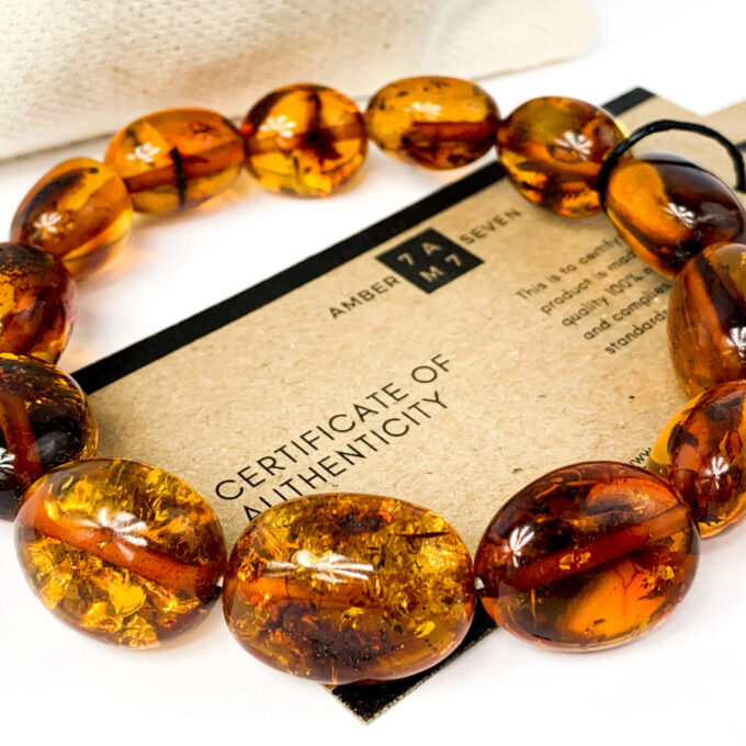 massive amber bracelet