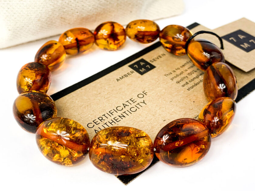 massive amber bracelet