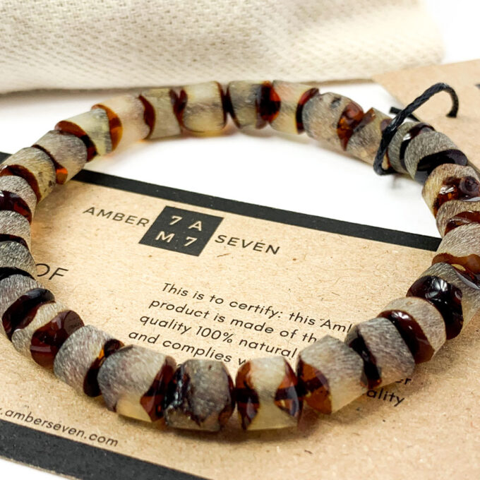 cherry amber bracelet