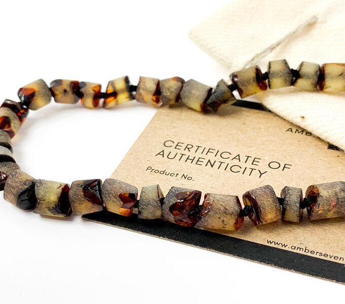 raw cherry amber necklace