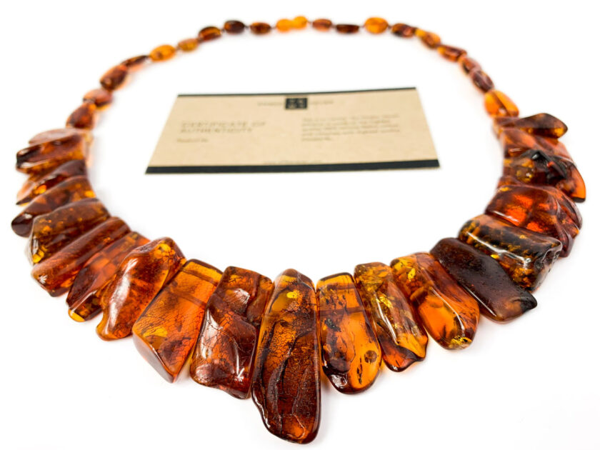 cleopatra amber necklace